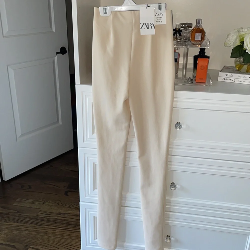 Zara High Rise Slit Leggings - Picture 6 of 9